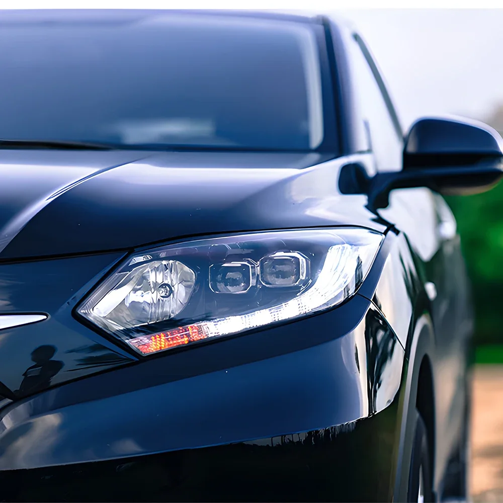 

Автомобильные передние фонари для Honda Vezel Hr-V Xr-V 2014-2018, автоматические фары в сборе, обновление, светодиодный 2, линза проектора, аксессуары для инструментов