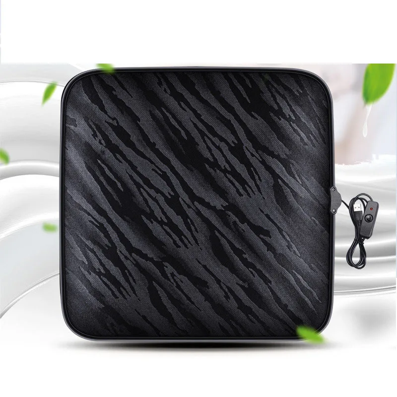 5V USB Car Heating Cushion Universal Home Office Chair Cushion Heated Car Seat Cushion Winter Warmer Anti slip Chair Pad Cushion