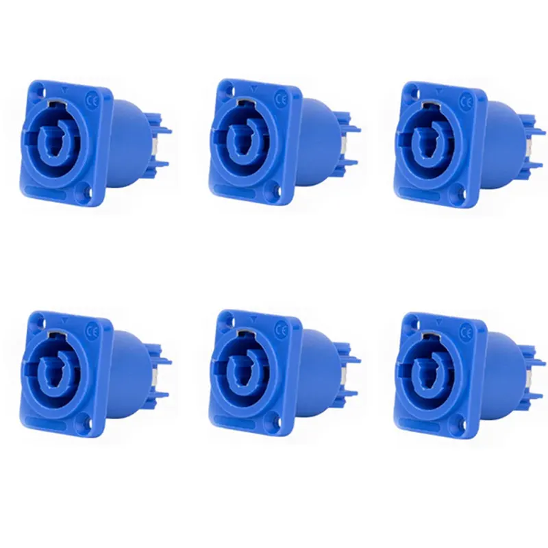 20Pcs NAC3FCA Speakon Plug 3 PIN Male Powercon Connector 20A 250V AC Power Plug