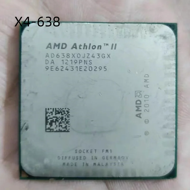 Athlon II X4 638 2.7 GHz Quad-Core CPU Processor AD638XOJZ43GX Socket FM1 X4-638 SPOT STOCK