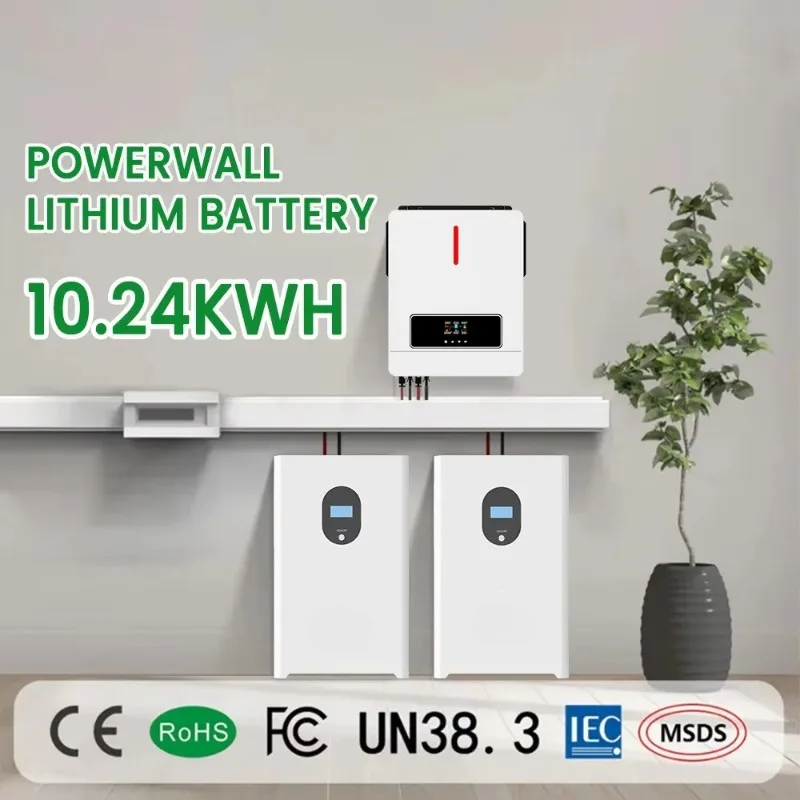Custom All-in-One Home Energy Storage Cabinet with LiFePO4 Battery, Solar Inverter, and BMS Protection