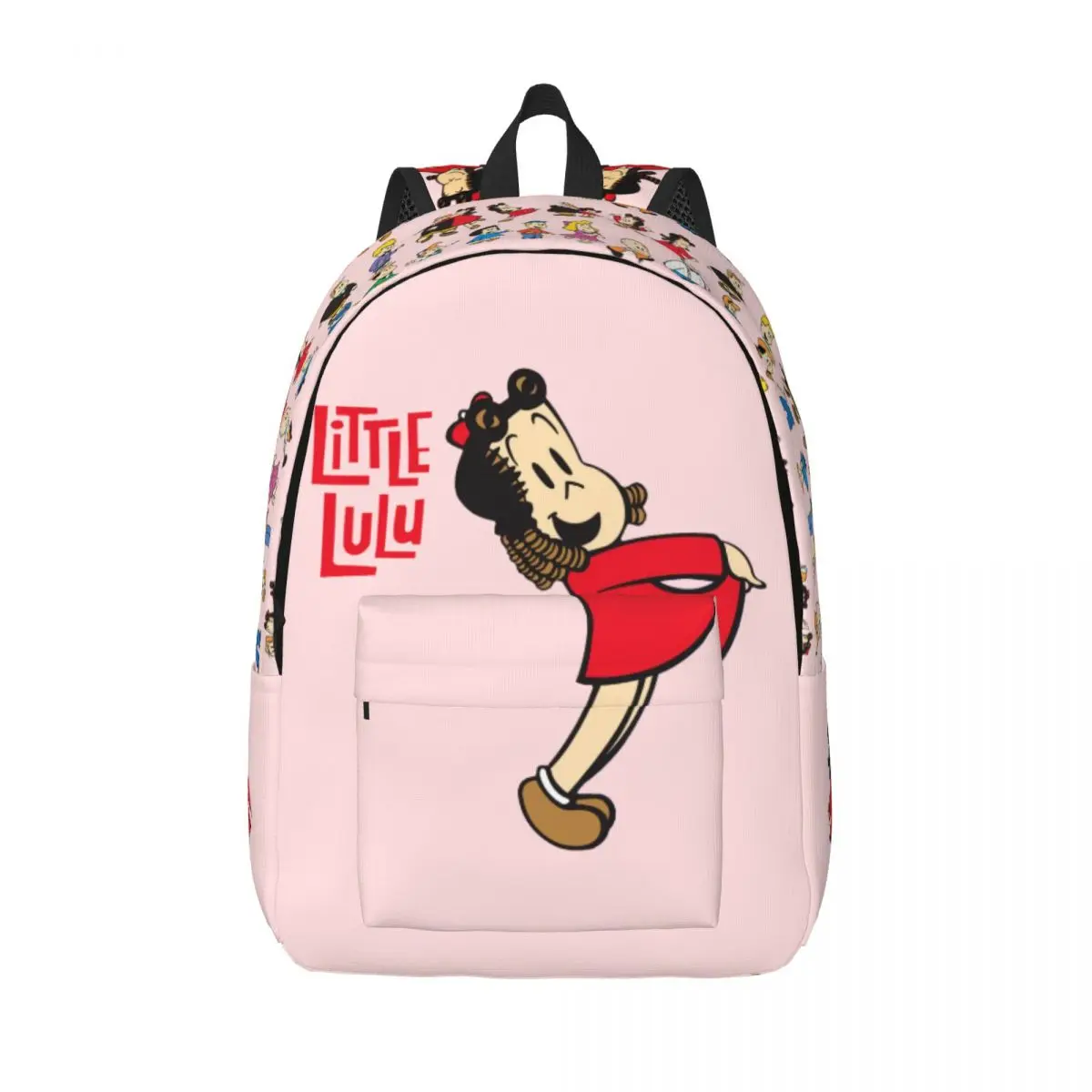 Birthday Cute Zipper Closure Children's Bags T-The Little Lulu Show Super Quality Office Workers Kindergarten Bag For School