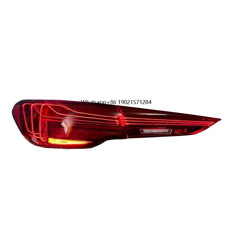 New 4 Series G22 Tail Light Assembly for 20-23  M4 Restoration CSL Driving Brake LED Lamps Red Lens 12V Rear Position