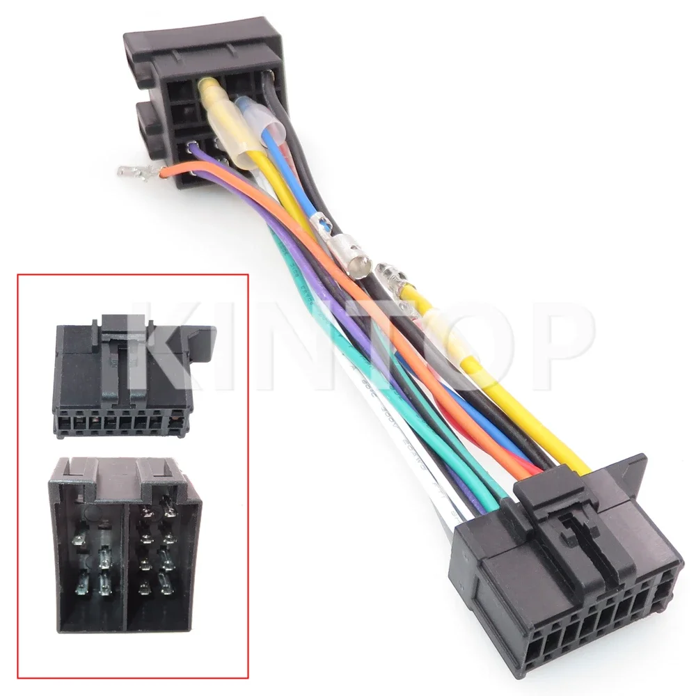 

AC Assembly Car Radio ISO Connector Kit Auto Stereo Wiring Harness Adapter Plug for Pioneer