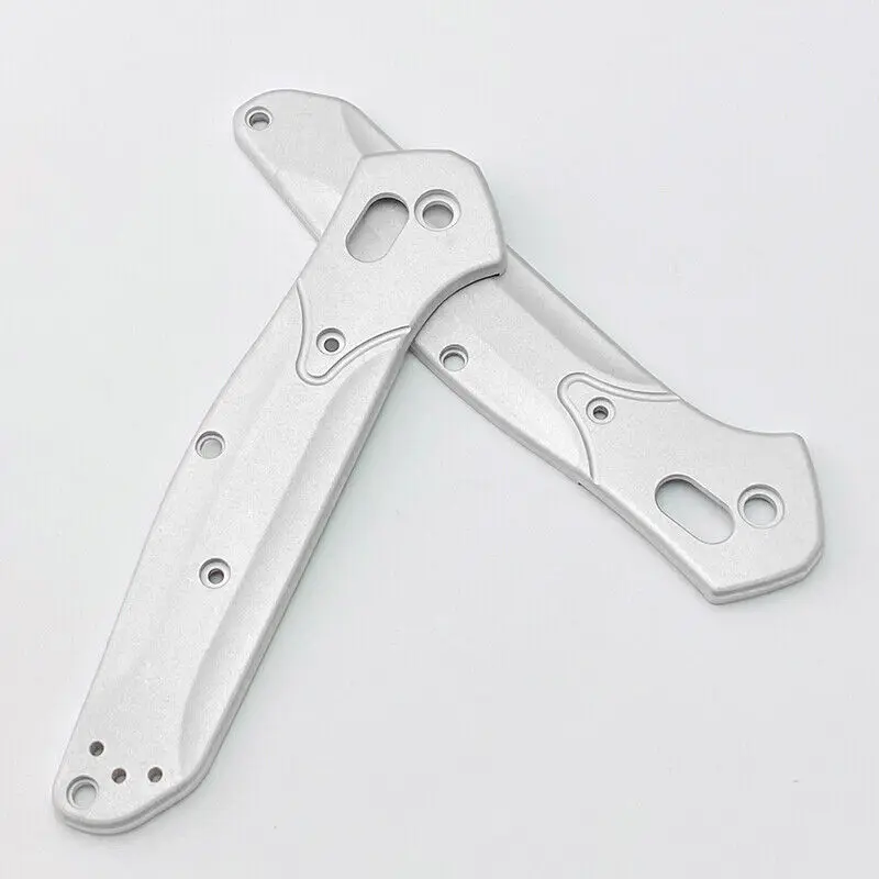 

New 1 Pair Custom Made Aluminum Alloy Handle Scales For Benchmade 940 Osborne Knives