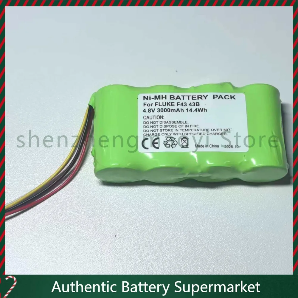 High quality products for fluke 123 192 bp120 bp190 thermal imager replace battery