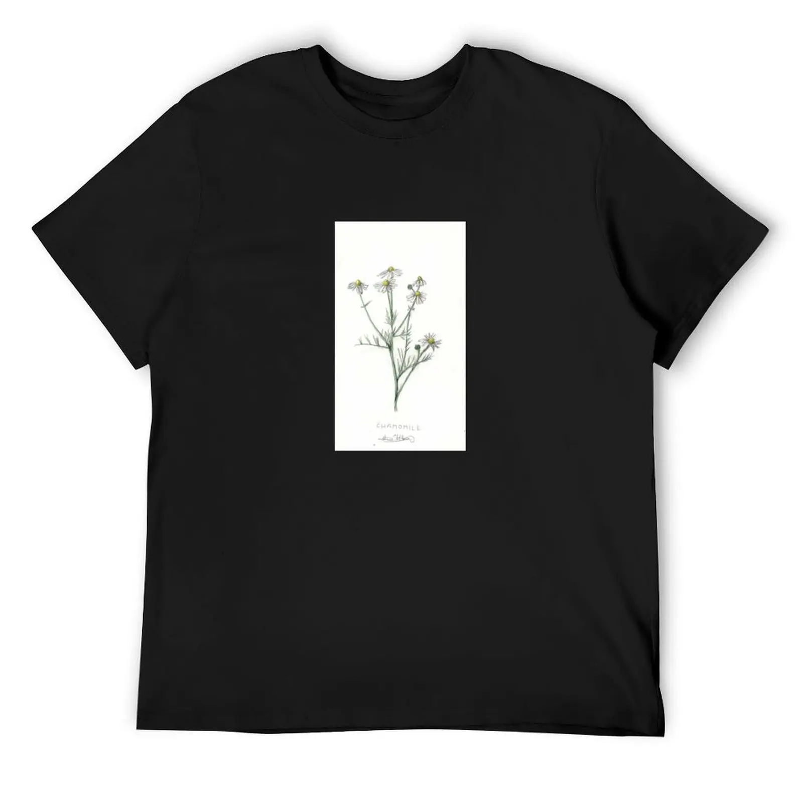 

Chamomile Watercolour T-Shirt funny gifts aesthetic clothes graphic shirts oversized oversized t shirt men