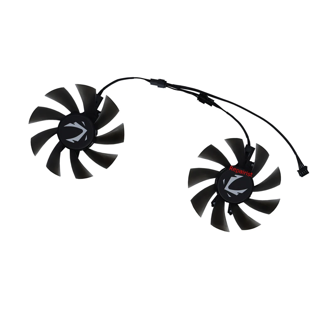 2Pcs/Set 4Pin 85MM,GA92S2H,Graphics Cards Fan,VGA Cooler,For ZOTAC GTX 1660 Super Destroyer,For 51Risc RTX2060 Super