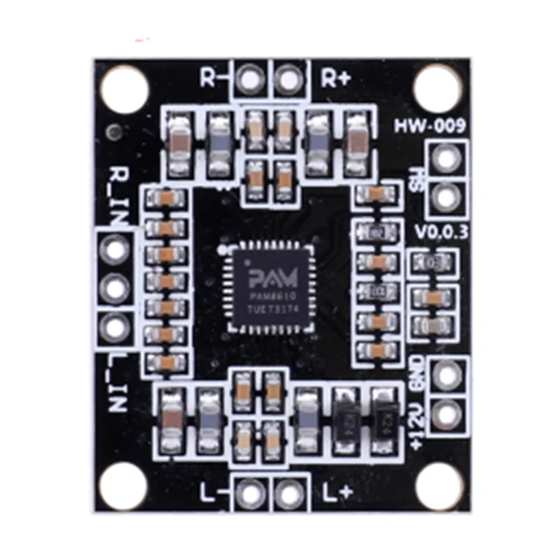 A19E-PAM8610 Digital Audio Amplifier Board 2X15w Voice Sound Amplifier Module Class D Dual Channel