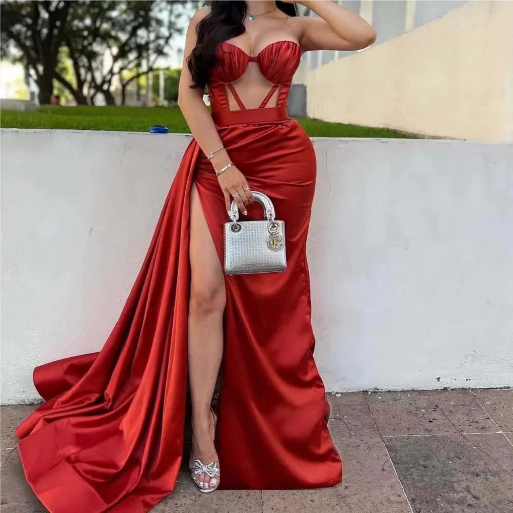 

Muloong милое женское элегантное и красивое роскошное платье со шлейфом для выпускного вечера