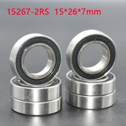 10pcs MR15267-2RS Bearing 15*26*7mm Full Balls Bicycle Frame Pivot Repair Parts 15267 2RS RS Ball Bearings  Bearing steel