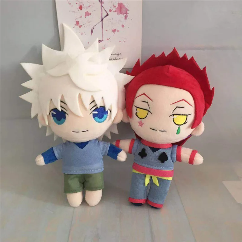 

Hunter X Hunter Hisoka плюшевая кукла игрушка Killua Zoldyck милая мягкая подушка подарок на день рождения 20 см