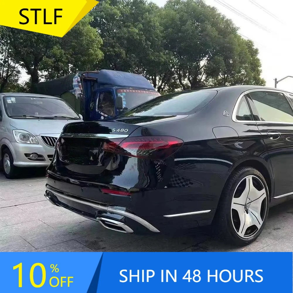 

STLF Car Accessories for benzs E-class W213 2021 Upgrade to New Maybachs W223 Body Kit Include Front Bumper Assembly