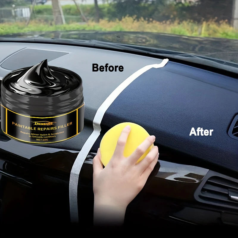 Crystal Clear Car Plastic Restorer - Car Interior and Panel Renovation Wax Coating Agent Car Wax Car Polishing Wax Quickly Restores Plastic Shine