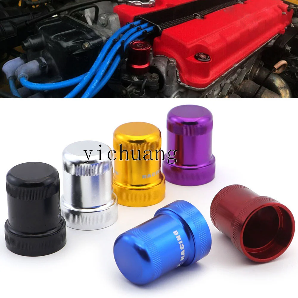 Aluminum JDM Style VTEC Colenoid Valve Cover For Honda BDH Series Civic Accord Ac Song B17A1 B18C1 C5 Engine