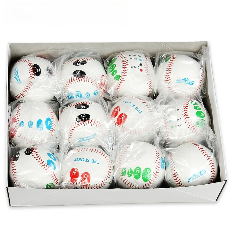 9 Inch Standard Baseball Soft/hard Baseball Softball Wear-resistant beginners Professional Training Game Ball Non-slip Baseballs