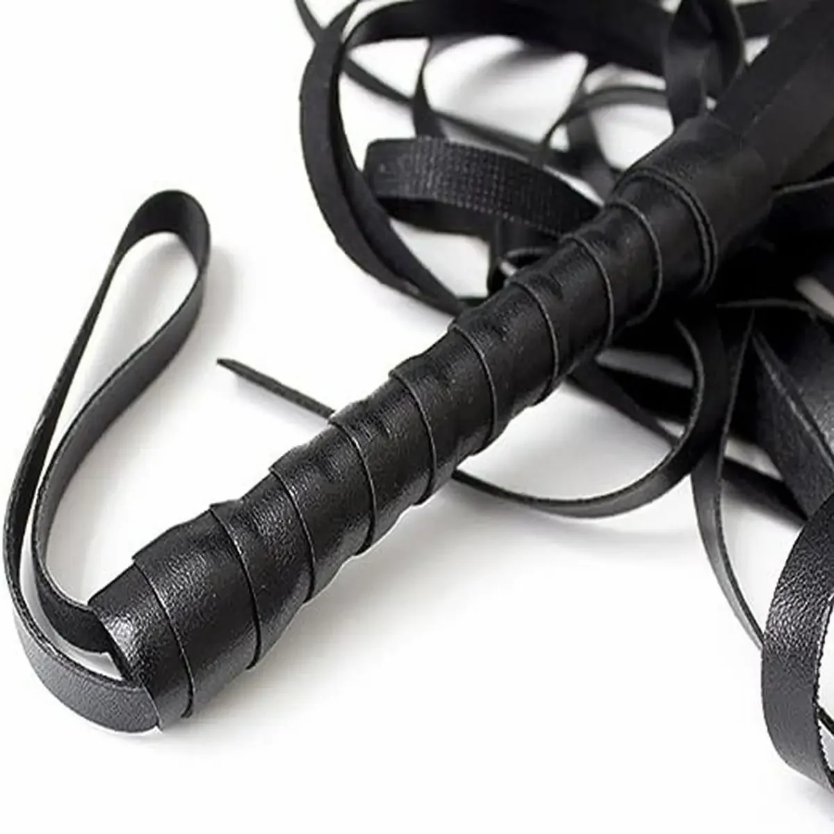 2pcs Horsewhip Riding Sports Equipment Anti Slippery PU Leather Handle Horse Whip Riding Horse Racing Equestrian Tool