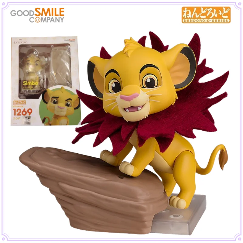 GSC Original Nendoroid serie No.1269 el Rey León Simba sin imprimir figura periférica juguete para niños regalo adornos coleccionables