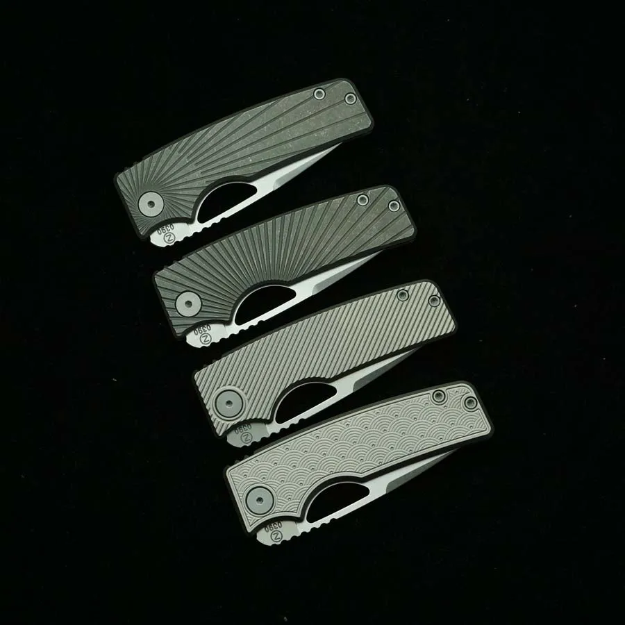 OZ Rosie V3 Cuchillo Plegable M390 Titanio Cobre EDC Camping - imagen 5