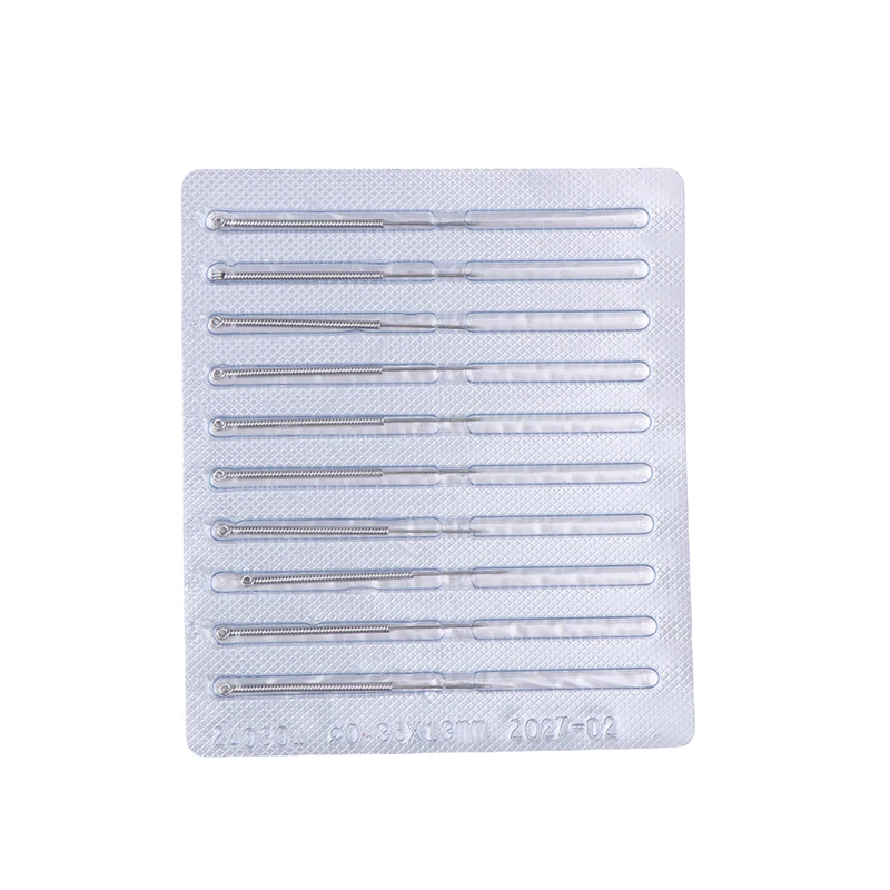 B*100 PCS 3.5cm Silver Plasma Pen Needles For Spot Mole Freckle Tattoo Removal Point Pen Machine Beauty Equipment