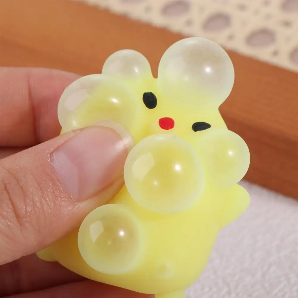 5PCS Vent Squeezing Bubble Chicken Animal Acne Closing Acne Ventilation Toys Popular Alleviation Squeezing Acne Toy Student