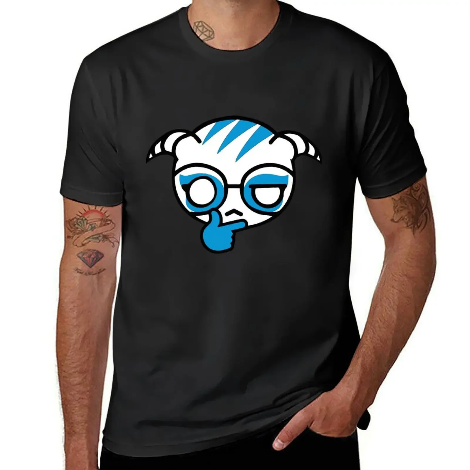 cute blue dokkaebi T-Shirt vintage anime t shirts for men pack