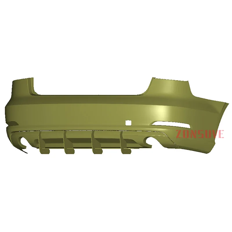 

For 2014-2016 Audi A3 Sedan 2.0 S Tronic Convertib Rear Diffuser Bumper Lips Spoiler Splitter Body Kit Accessories