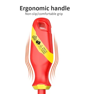 LaOA-VDE isolated screwdriver for household use, circuit tools, insulation, current, cross electrician, boring head, screwdriver 6 Main Sales Key isolated - №5