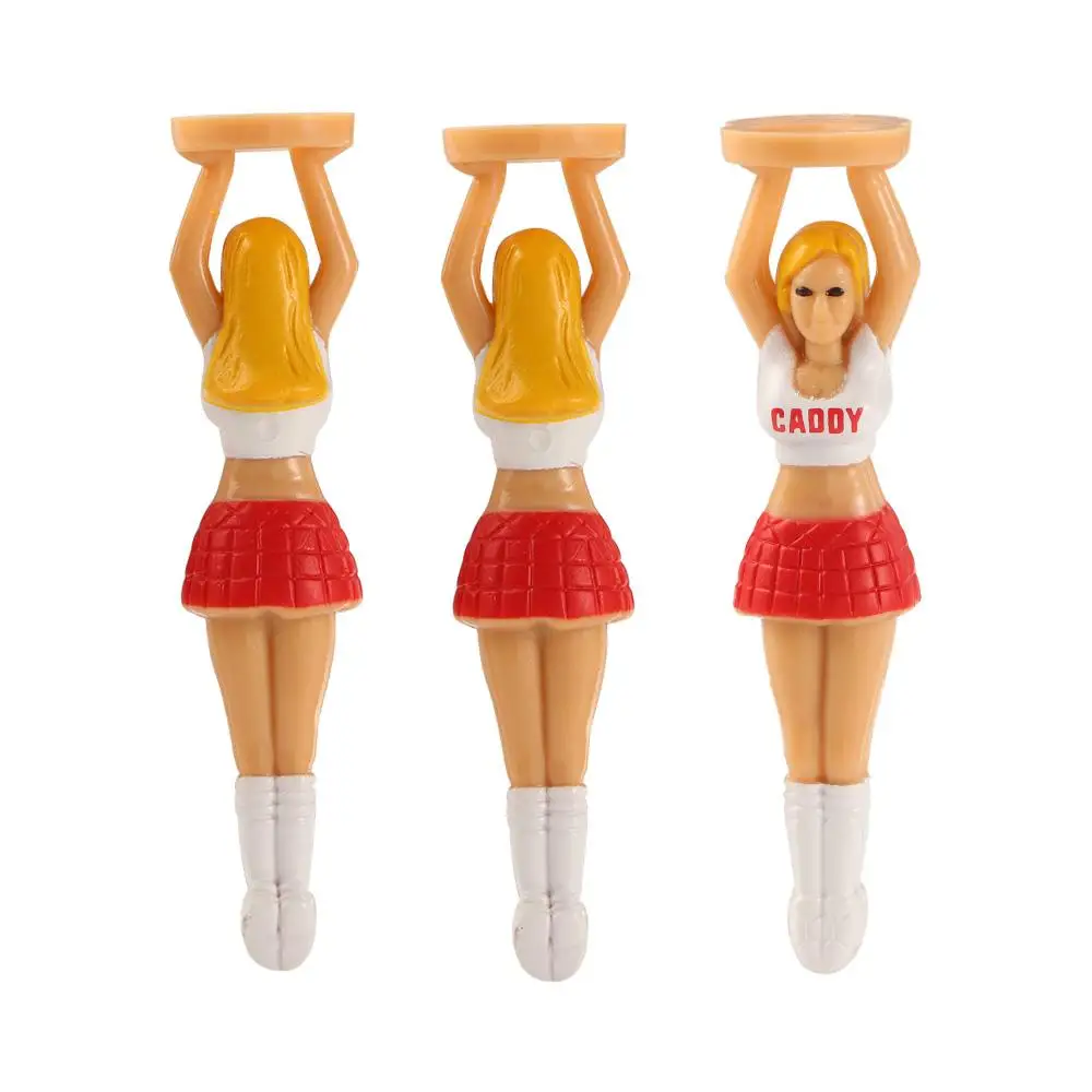 

Golfer Gift Girl Golf Tee Golf Balls Standing Golf Practice Lady Golf Tee Cheerleaders Tee Golf Ball Holder Golf Ball Tees