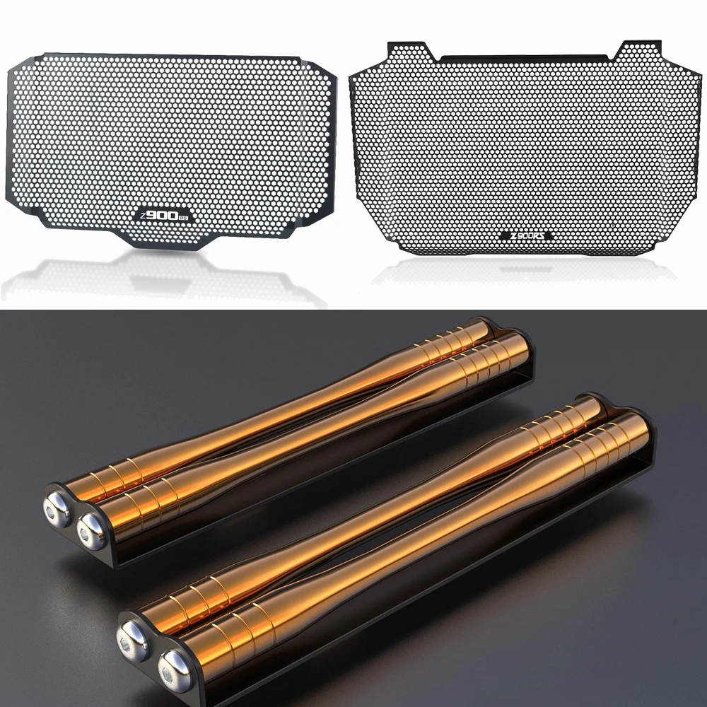 

2018-2025 Accessories Z900RS CNC Refitting Radiator Guards For Kawasaki Z900RS ZR900RS CAFE Radiator Side Bar Trim Protection
