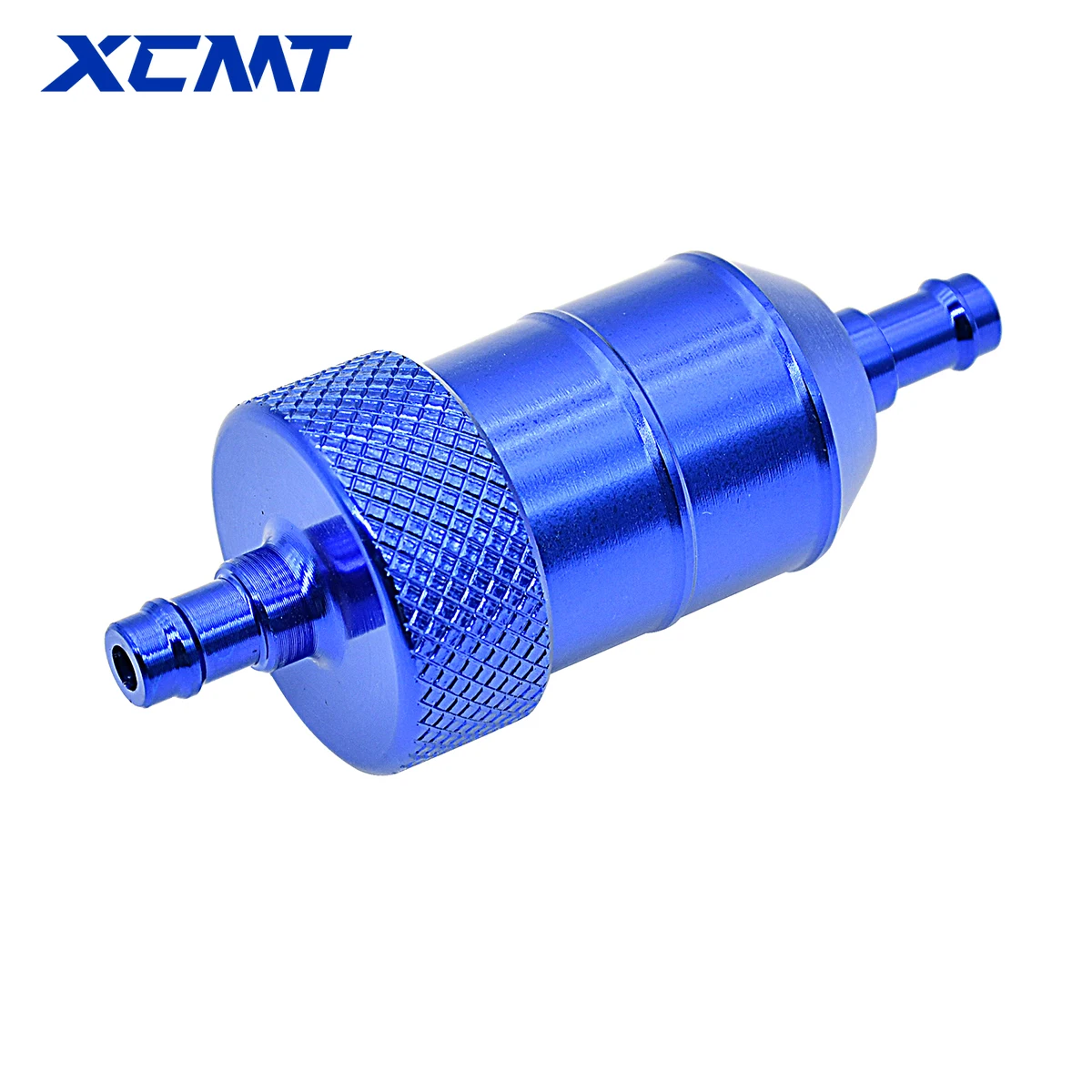 8mm CNC Aluminum Alloy Glass Motorcycle Gas Fuel Gasoline Oil Filter Moto Accessories For ATV Enduro Dirt Pit Bike MX Motocross