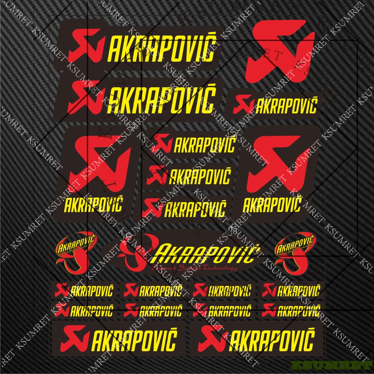 For Akrapovic Motor…