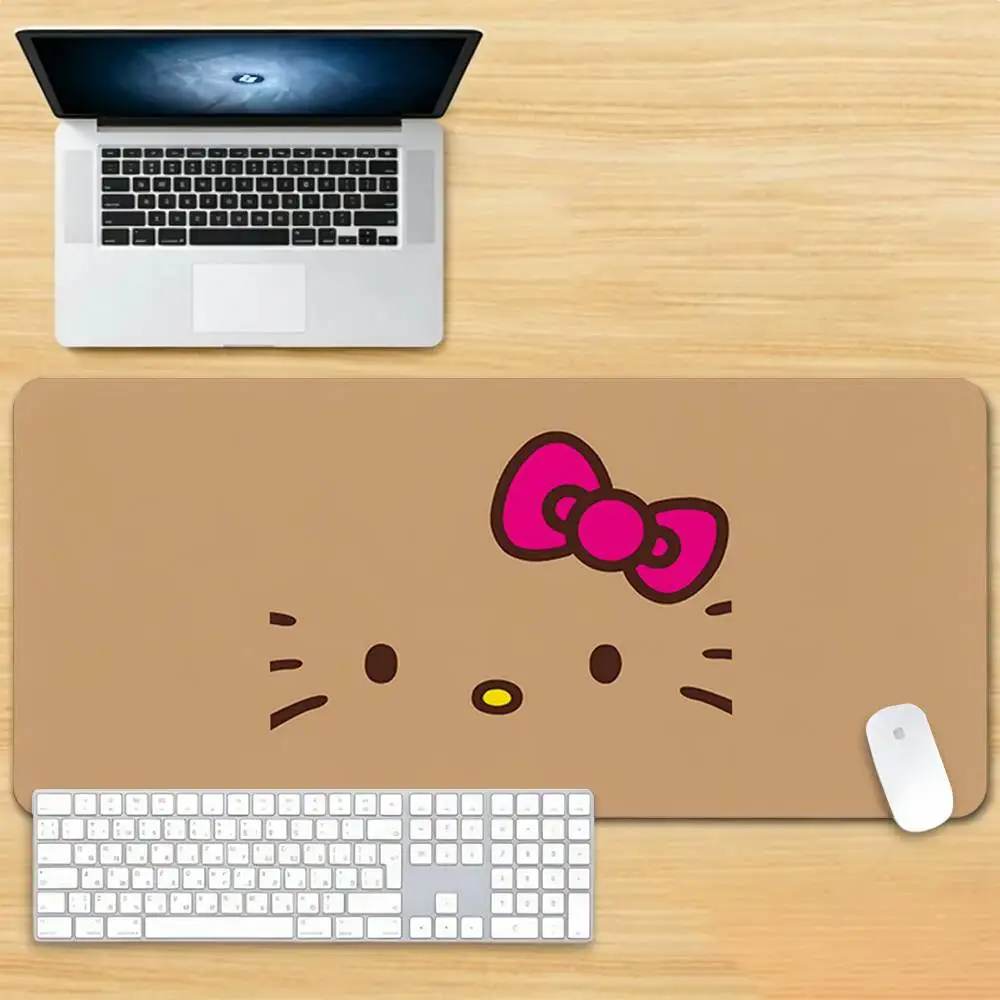 Sanrio Kawaii Collection Gaming Mouse Pad Non-Slip Lock Stitched Edge Large Office Desk Mat For Computer And Keyboard