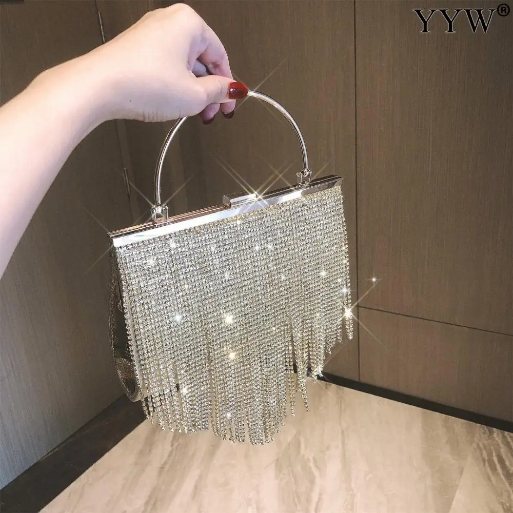 

New Evening Bags For Women Elegant Diamonds Design Female Handbags Clutch For Ladies Wedding Party Purse Banquet Day Clutches