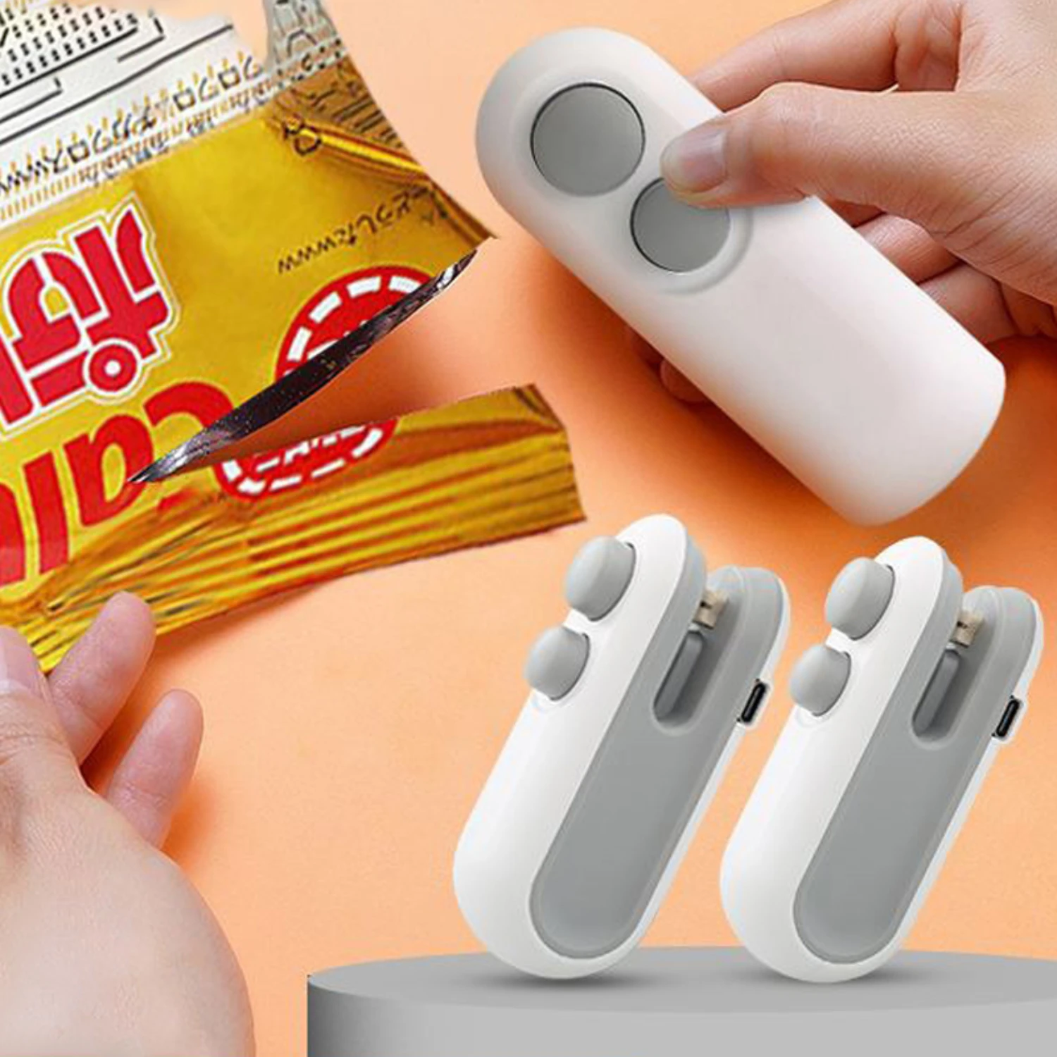 Sealing Machine Sealing  Small Portable Snack God Household  Hand Pressure Plastic Bag Sealing