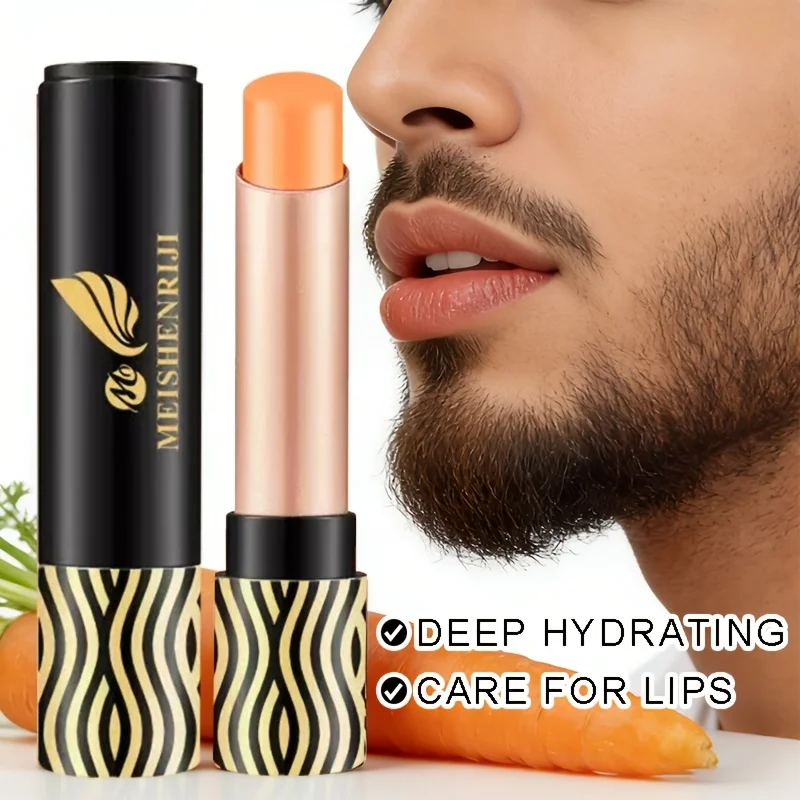 Men's Hydrating Lipstick, Colored Lip Balm, Deeply Moisturizes the Lips, Prevents Dry Lips in Winter, Protects the Lips, view 5