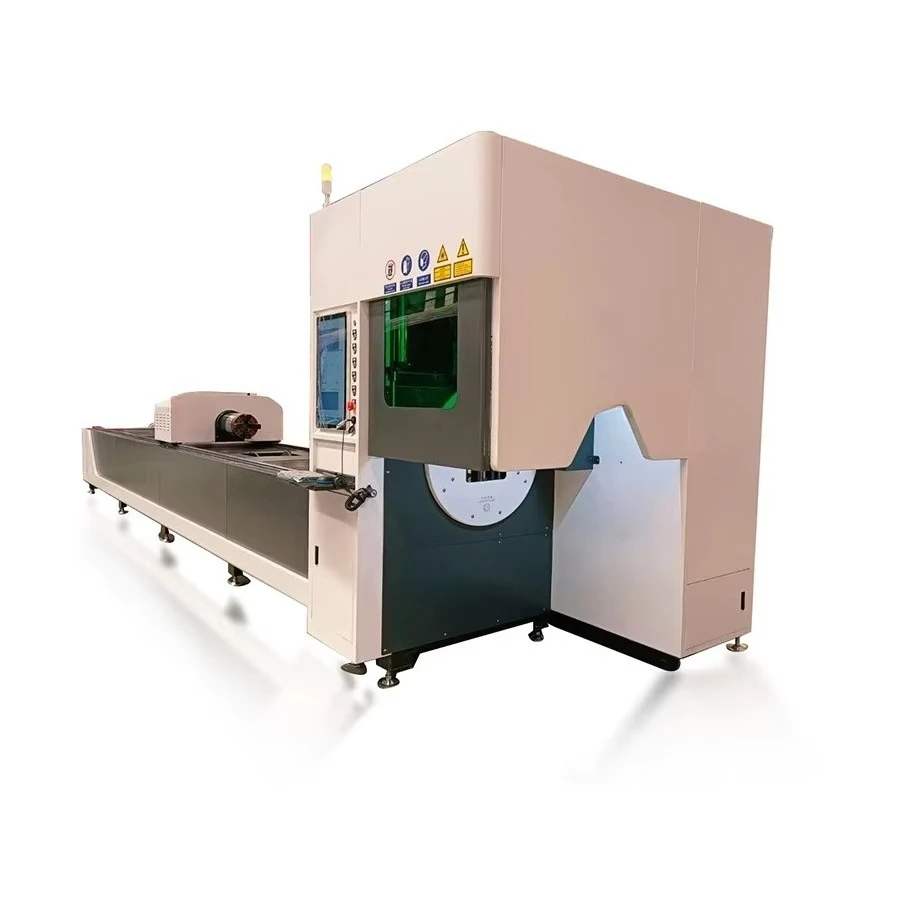 CNC Automatic Steel Pipe 3000w CNC Tube Cutting Machine Equipment with System for Rectangle and Square Tube Production