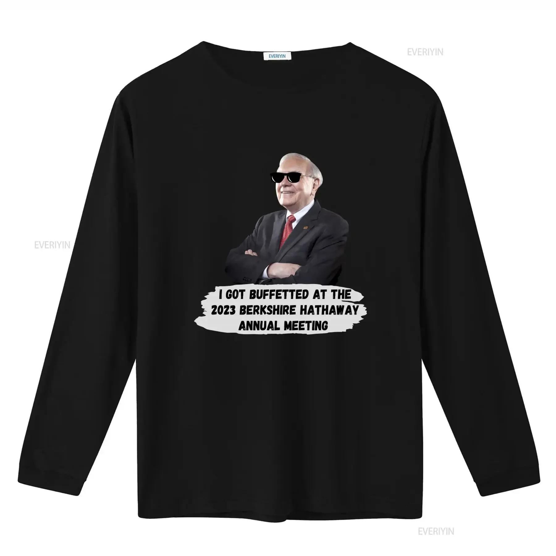 Warren Buffett T Shirt 2023 Berkshire Hathaway Annual Meeting I Got Buffetted  vintage Washed Soft Stylish Slightly fashion
