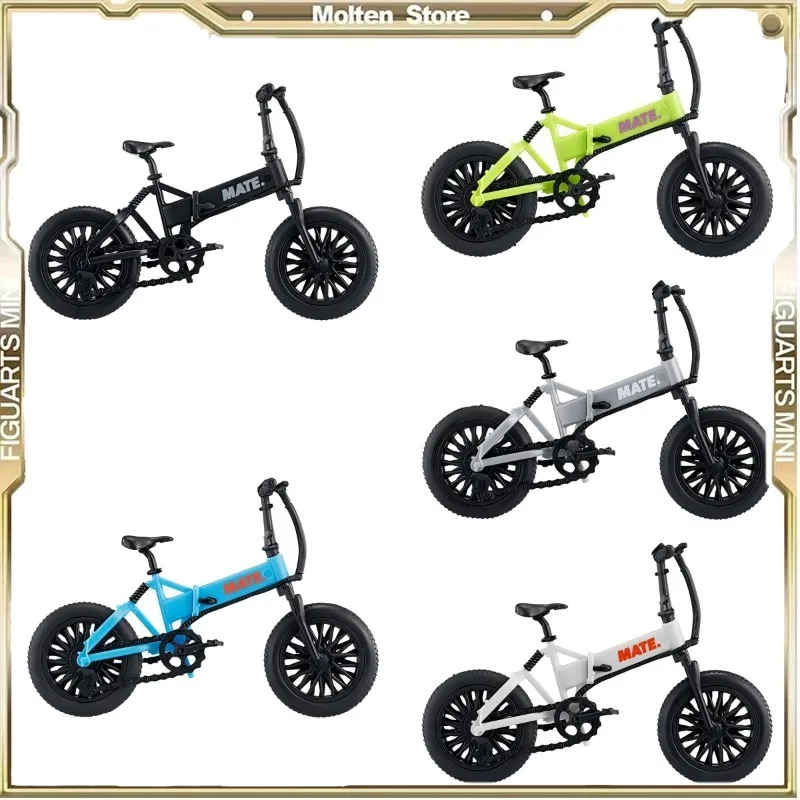 Bandai Gashapon Miniature Folding Bicycle Model Miniature Collection Ornament Toy Collect Gifts