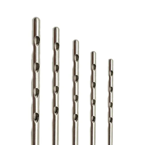 Raspador de aguja para liposucción, cánula de acero inoxidable, aguja porosa, cánula de recolección de grasa para células madre