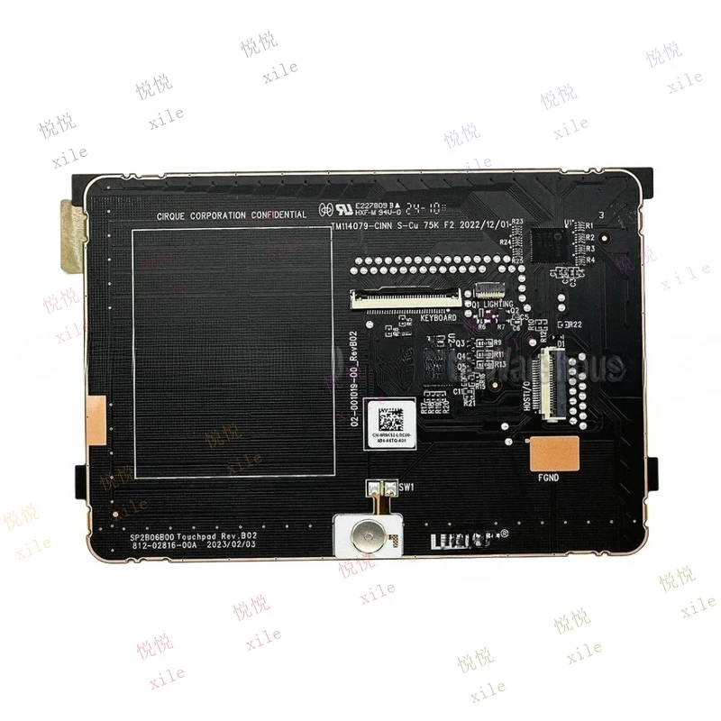 L+  for DELL Precision7670 7680 7770 7780 Touchpad Mouse Board 0R5K52