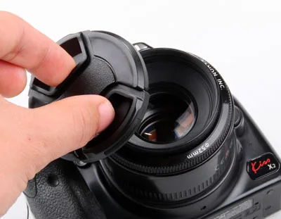 Camera Lens Cap 49mm Filter Lens Protection Front Cover for Canon EF 50mm f/1.8 STM Lens (Inconpatible With 50mm f/1.8 II Lens)