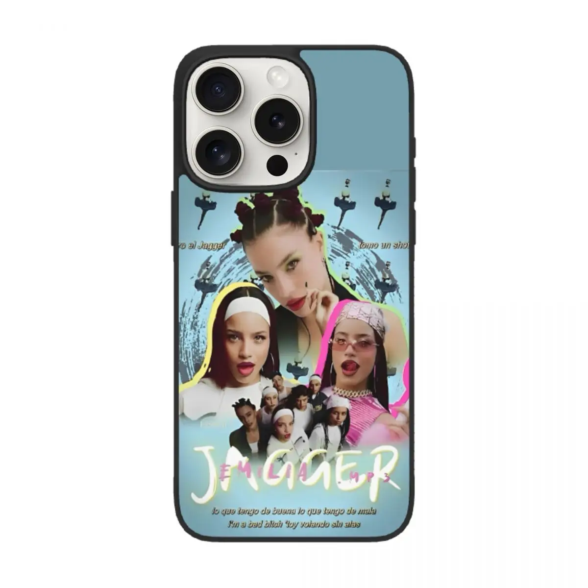 Y2K Emilia Phone Case For iPhone 15 Pro Pro Max TPU Soft Phone