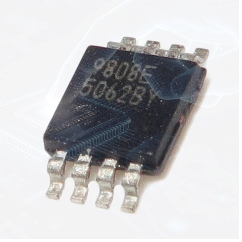 (5-10-20-30-100PCS) 9808E MSSOP-8 MCP9808-E/MS