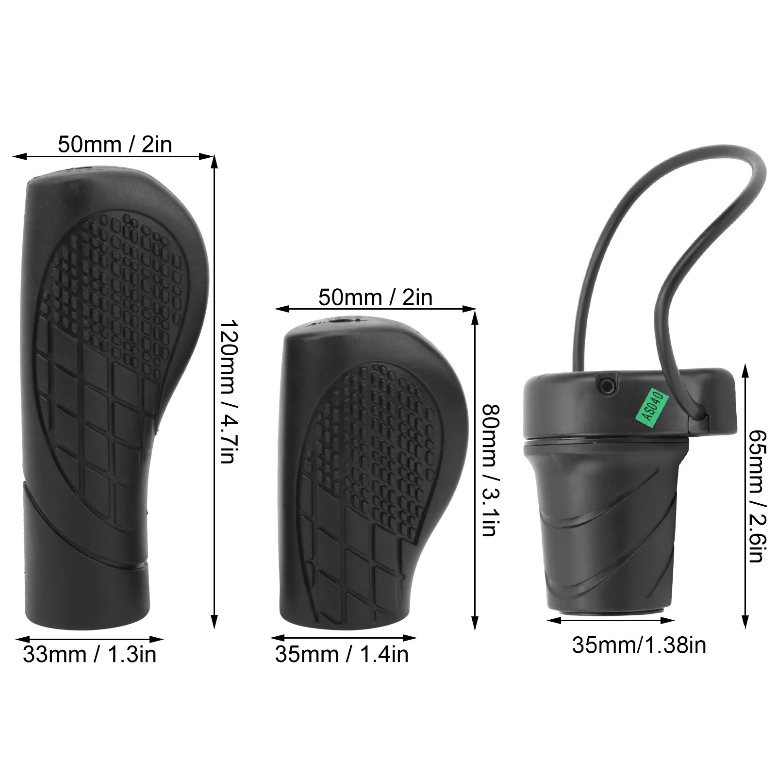 

Электрический велосипед 76x полуповоротная дроссельная заслонка, полуповоротная ручка дроссельной заслонки, водонепроницаемое соединение для модифицированной электрической детали велосипеда 76x