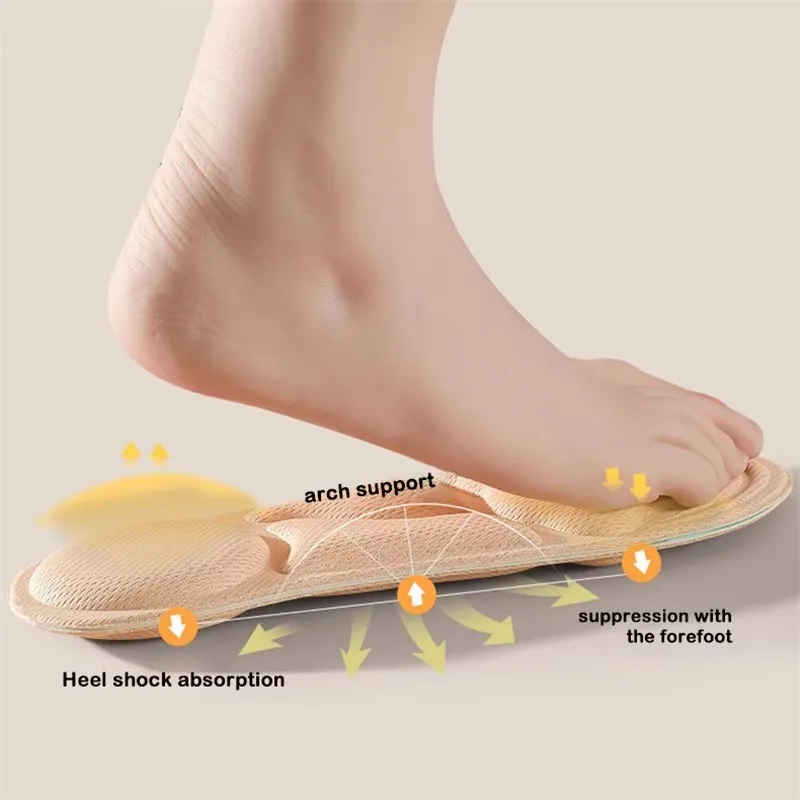 Palmilhas de espuma de memória de massagem 6d para sapatos sola respirável almofada esporte correndo palmilhas para pés palmilhas ortopédicas desodorante