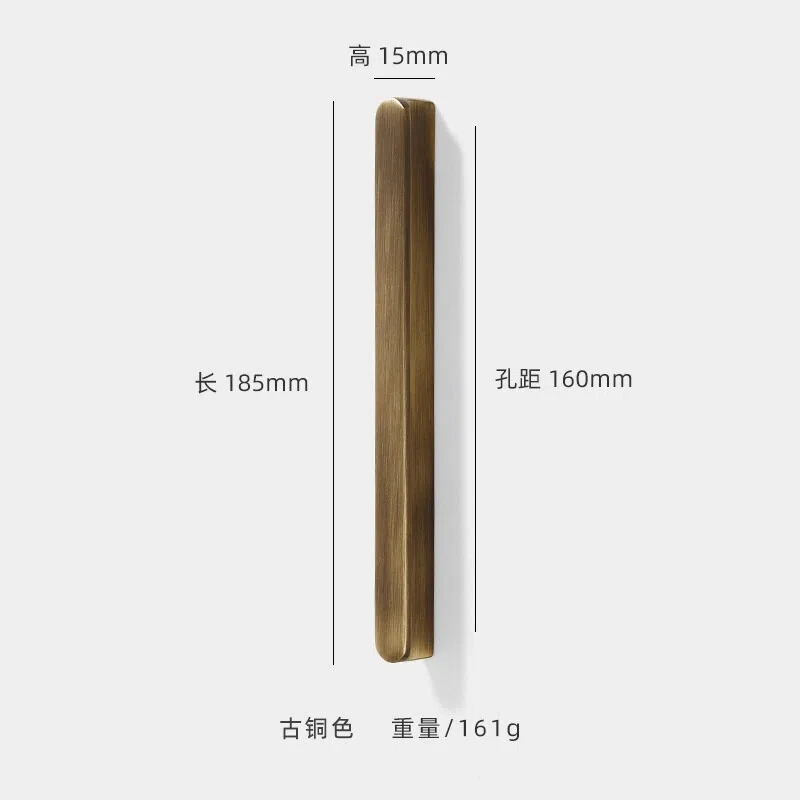 Kitchen Cupboard Pulls Bronze Cabinet Knobs and Handles for Furniture Antique Wardrobe Handles Retro Cabinet Drawer Knobs image 3