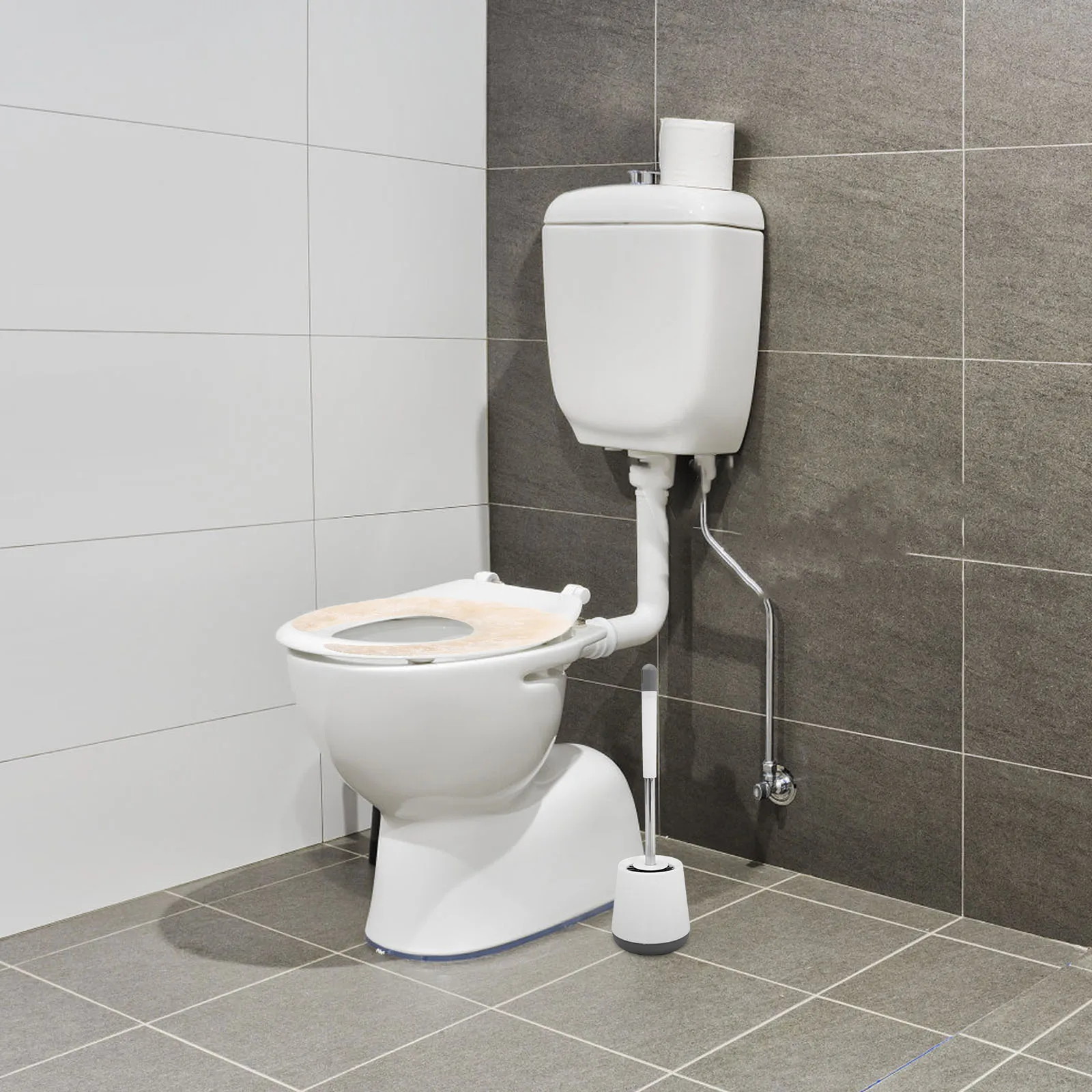 أطفال المرحاض التدريب سلم البوليستر مستقرة مريحة غطاء مقعد المرحاض وسادة مريحة البراز مقعد المرحاض أكثر دفئا #1