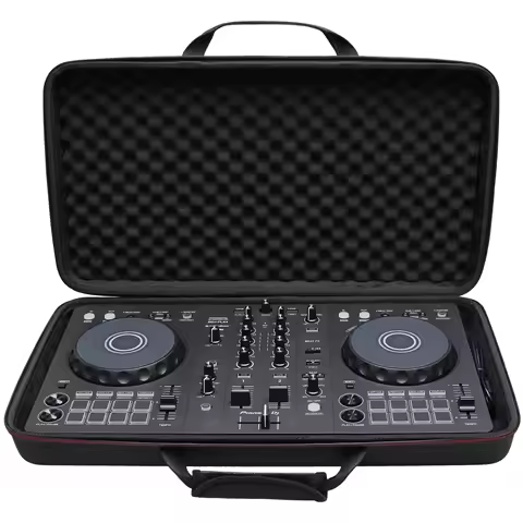 LTGEM Case for Pioneer DJ DDJ-FLX4 2-deck Rekordbox and Serato DJ Controller Music Device Storage Case portable