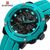 NAVIFORCE Luxury Watch Sport Waterproof Male Clock Date Digital Quartz Men Watch Double Display Wristwatch 2025 New reloj homb